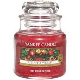 Yankee Candle Jar Red Apple Wreath Small (1120699E) Yankee Candle Jar Red Apple Wreath Small (1120699E)