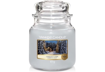 Yankee Candle Jar Candlelit Cabin Medium (1623723E)