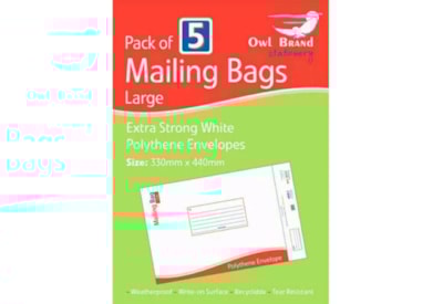 Owl Brand Mailing Bags  330x440mm 5s