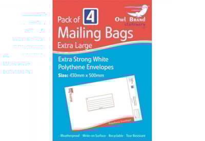Owl Brand Mailing Bags  430x500mm 4s