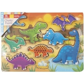 Wood Works Dino Chunky Puzzle (1374992.00)