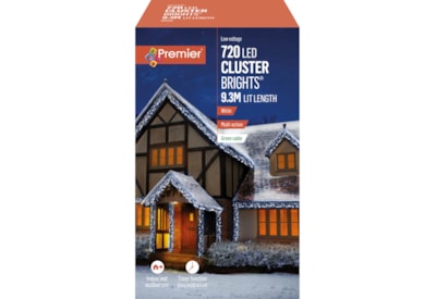 Premier 720 Ma Led Clusterbrights W/timer White Premier 720 Ma Led Clusterbrights W/timer White