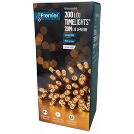 Premier 200 Bo Led Programmable Timer Lights Vintage Gold (LB112384VG)