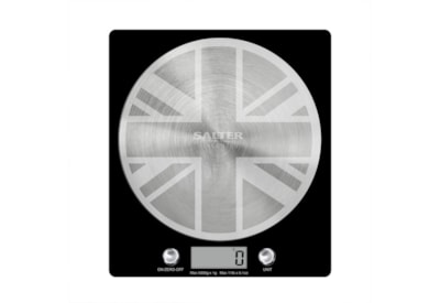 Salter Disc Electronic Kitchen Scale Union Jack Salter Disc Electronic Kitchen Scale Union Jack