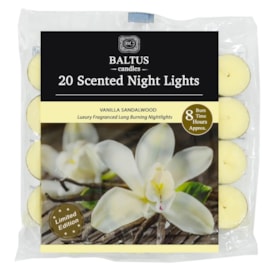 Baltus 8hr Nightlights Vanilla & Sandalwood 20s