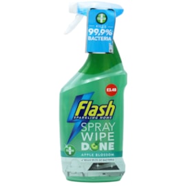 Flash Spray Wipe Done Apple 800Ml *3.49