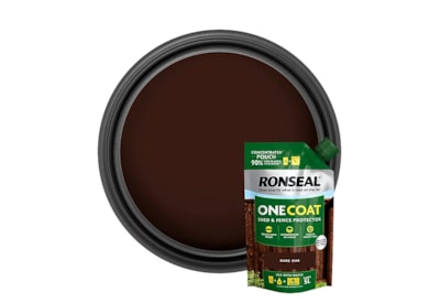 Ronseal One Coat Shed & Fence Refill Dark Oak 950ml Ronseal One Coat Shed & Fence Refill Dark Oak 950ml
