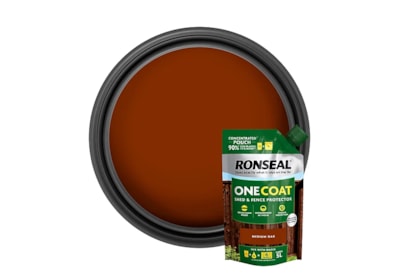 Ronseal One Coat Shed & Fence Refill Med Oak 950ml Ronseal One Coat Shed & Fence Refill Med Oak 950ml