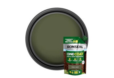 Ronseal One Coat Shed & Fence Refill Forest Green 950ml Ronseal One Coat Shed & Fence Refill Forest Green 950ml