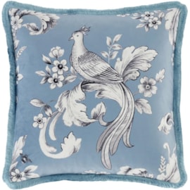 Catherine Lansfield Regal Floral Cushion Blue 45x45 (DS/57158/R/CU45/BL)