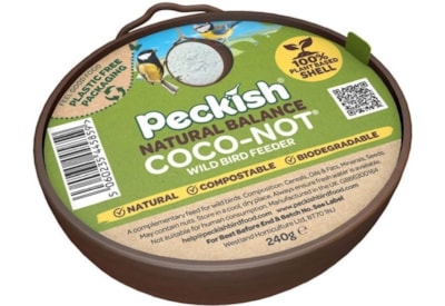 Westland Peckish Coco-not Feeder 240g (60051354)