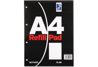 Style Refill Pad Black Plain 80sht A4 (STA80P)