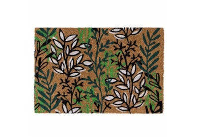 Jvl Latex Coir Mat Leaves 40x60 Jvl Latex Coir Mat Leaves 40x60