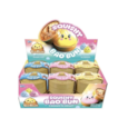 Coloured Squishy Bao Bun In Dumpling Case (3 Asst)