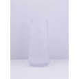 Gisela Graham Clear Glass Scale Vase Large Gisela Graham Clear Glass Scale Vase Large
