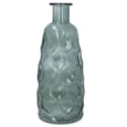 Gisela Graham Green Glass Honeycomb Tall Vase 30.5cm Gisela Graham Green Glass Honeycomb Tall Vase 30.5cm