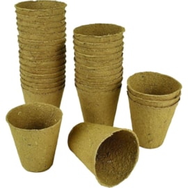 Westland Gro-sure Fibre Pots Round 6pk Westland Gro-sure Fibre Pots Round 6pk