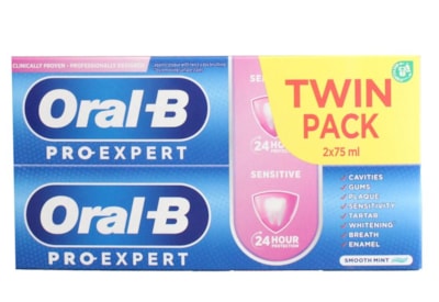 Oral B Pro Sensitive Smooth Mint Toothpaste 75ml Oral B Pro Sensitive Smooth Mint Toothpaste 75ml