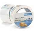 Rapesco Packing Tape Clear 50mm 60m Rapesco Packing Tape Clear 50mm 60m
