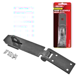Dekton Heavy Duty Hasp & Staple Lock 1.5" Dekton Heavy Duty Hasp & Staple Lock 1.5"
