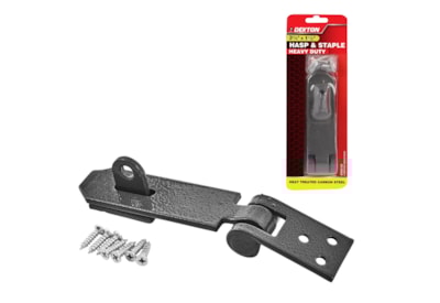 Dekton Hasp & Staple Lock 3.5" Dekton Hasp & Staple Lock 3.5"