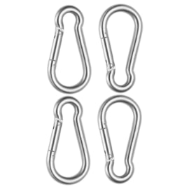 Dekton 4pc Carabiner Hook Large 80mm Dekton 4pc Carabiner Hook Large 80mm