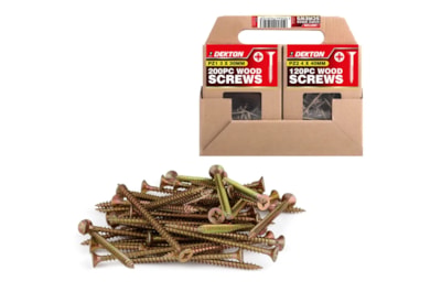 Dekton 420pc Yellow Chipboard Screws Dekton 420pc Yellow Chipboard Screws
