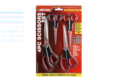 Dekton 4pc Scissors Set Dekton 4pc Scissors Set