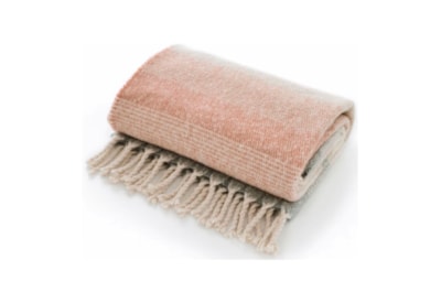 The Lyndon Company Tlc Rossendale Throw Blush 170cm The Lyndon Company Tlc Rossendale Throw Blush 170cm
