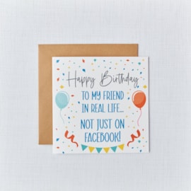 Facebook Friend Birthday Card Facebook Friend Birthday Card