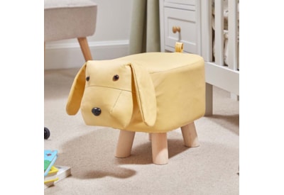 Pooch Footstool - Yellow Pooch Footstool - Yellow