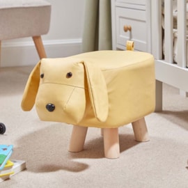 Pooch Footstool - Yellow