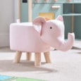 Elephant Footstool - Pink Elephant Footstool - Pink