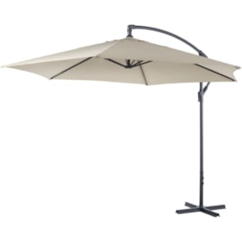 Lifetime Garden Hanging Umbrella Champagne 3m Lifetime Garden Hanging Umbrella Champagne 3m
