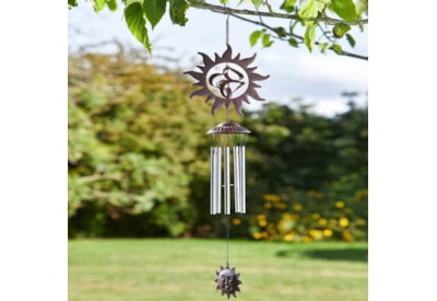 Wind Chime Rusty Sun 72 Cm Wind Chime Rusty Sun 72 Cm