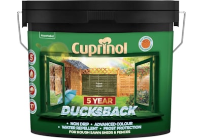 Cuprinol 5 Year Ducksback Forest Green 9l (5092439)
