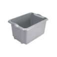 Addis Unistore & Lid Metallic 30ltr Addis Unistore & Lid Metallic 30ltr
