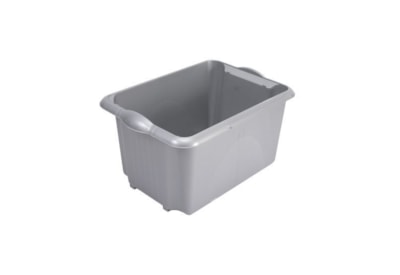 Addis Unistore & Lid Metallic 30ltr Addis Unistore & Lid Metallic 30ltr