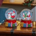 Three Kings Musical Santa Gifts Snow Sphere 10cm (2537025)