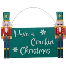 Three Kings Crackin Christmas Sign 30cm Three Kings Crackin Christmas Sign 30cm