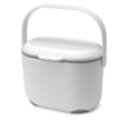 Addis Compost Caddy White/silver 2.5l Addis Compost Caddy White/silver 2.5l