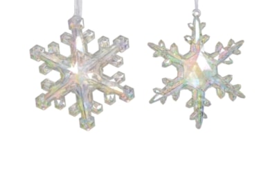 Snowflake Pp Iris Asstd 15cm Snowflake Pp Iris Asstd 15cm