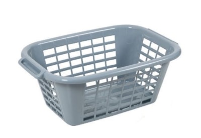 Addis Eco Laundry Basket Light Grey 40ltr Addis Eco Laundry Basket Light Grey 40ltr