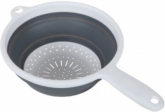 Addis Collapsible Colander White/grey 9.5" (518404)