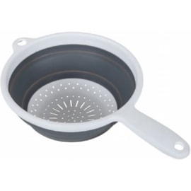 Addis Collapsible Colander White/grey 9.5" (518404)