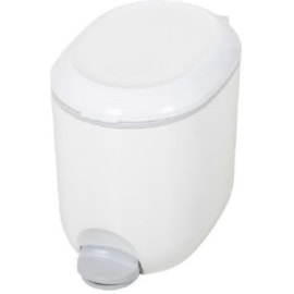 Addis Bathroom Pedal Bin White/grey Addis Bathroom Pedal Bin White/grey