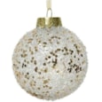 Sproof Baubles Trans Champagne Glitter 8cm (518785)
