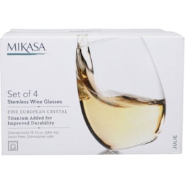 Mikasa Julie Stemless Wine 4 Set (5193458)