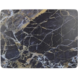 Creative Tops Ct Navy Marble Premium Placemats 6pk (5233720)