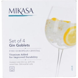 Mikasa Julie Gin Goblets 4 Set (5234309)